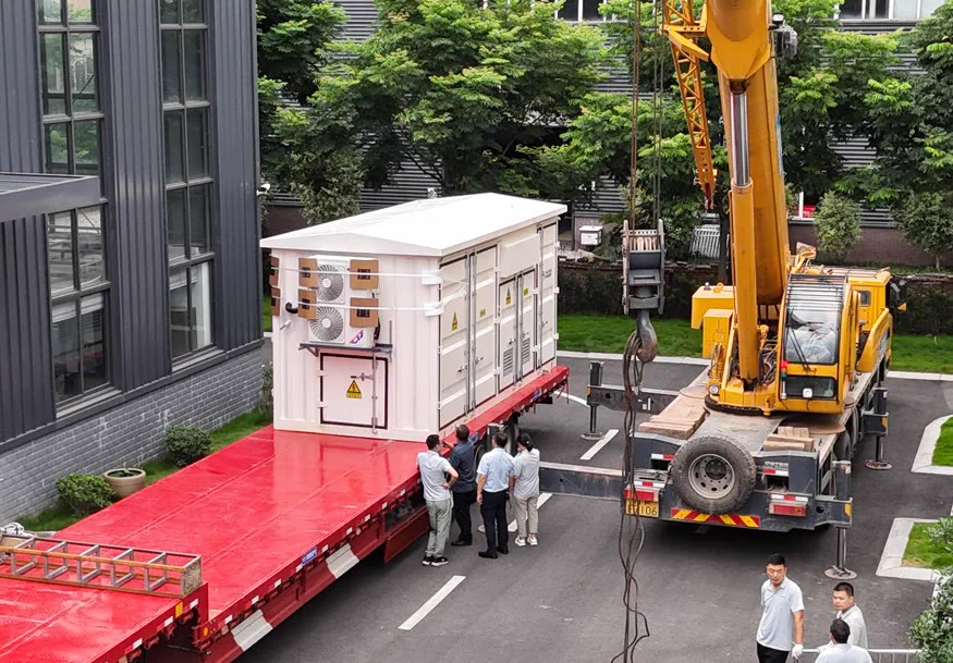 四川库伦电气3MW集装箱式直流电源发运内蒙古，1500V直流输出服务矿山重卡充电